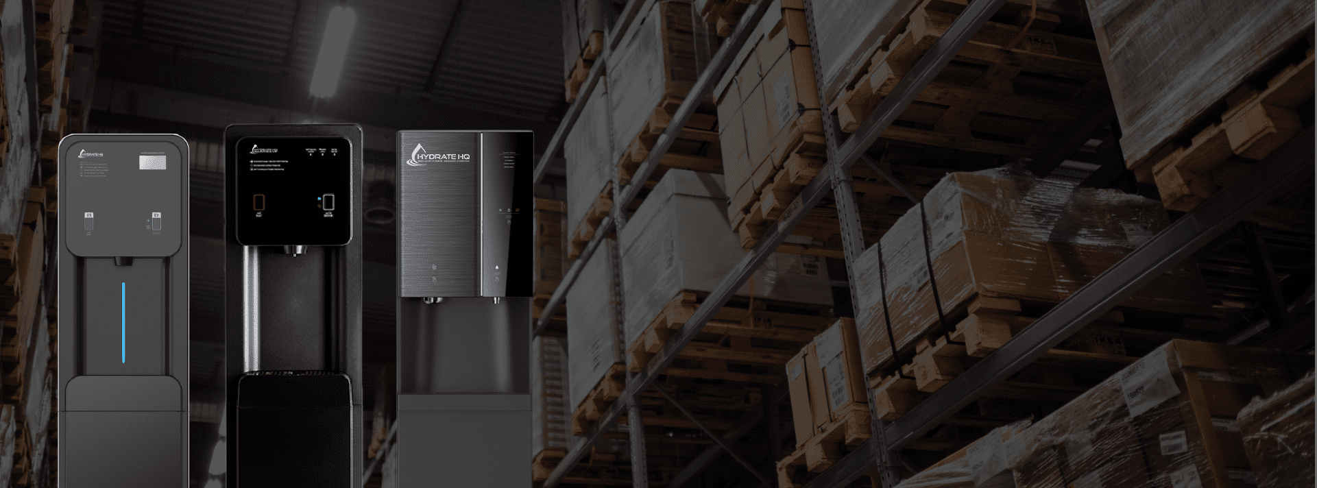 Warehouse bottleless water options